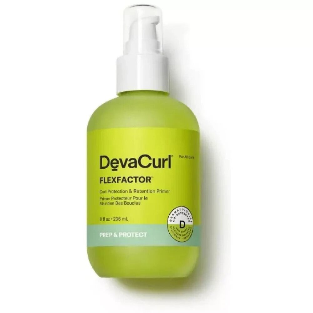 DevaCurl Flexfactor Curl Protection & Retention Primer 8 fl.oz Bottle Sealed New